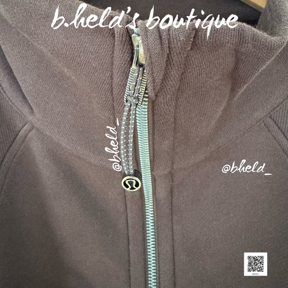 lululemon Scuba Oversized Funnel Neck Full-Zip *Long in Espresso Size XS/S NWT - Picture 5 of 16